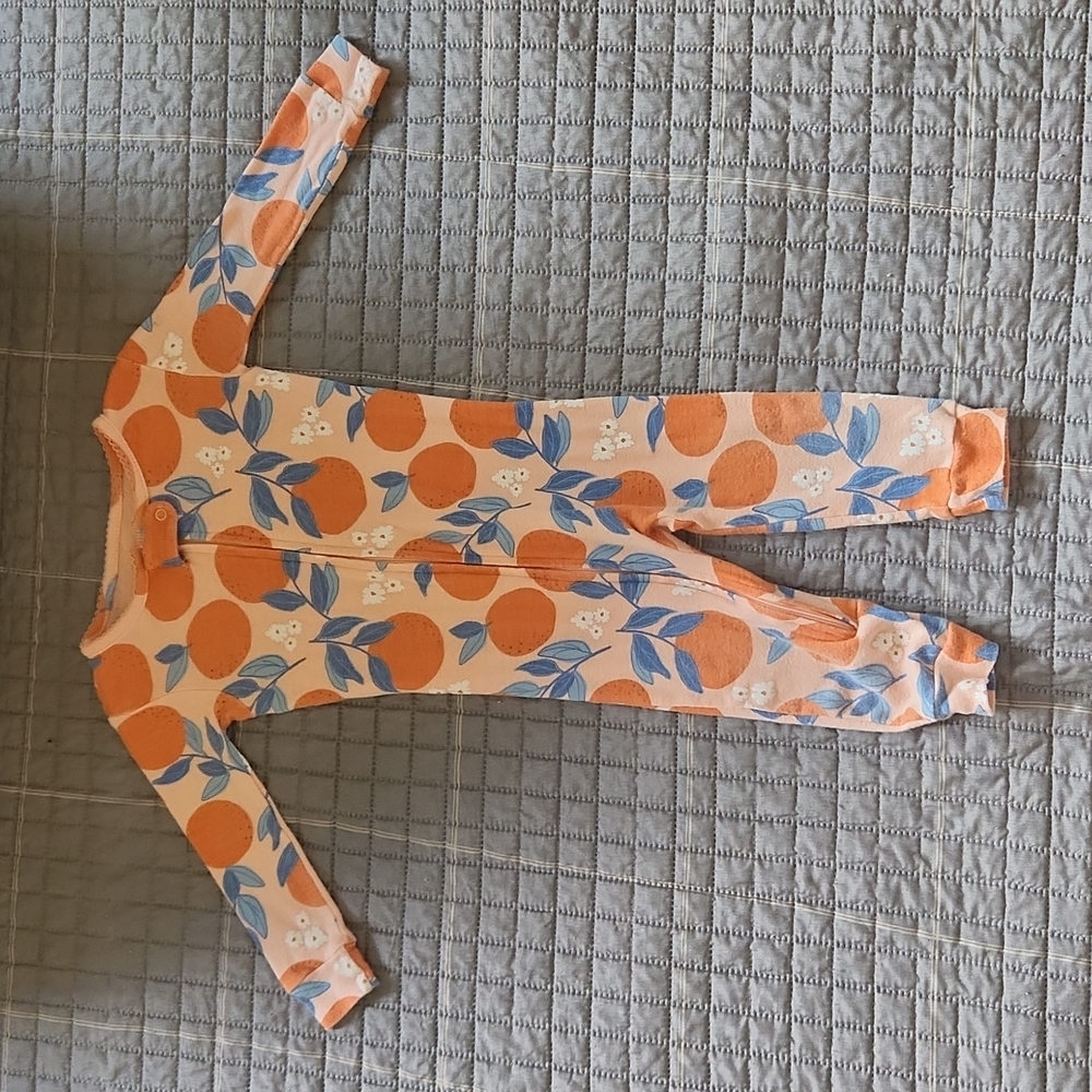 Orange Long Onesie